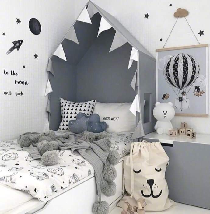 Thiết kế phòng ngủ siêu đáng yêu cho các bé