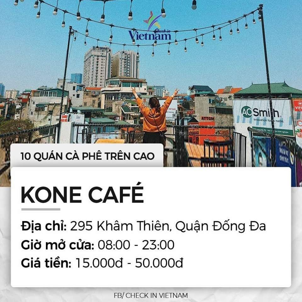 Tổng hợp những quán cafe trên cao ngắm nhìn toàn cảnh Hà Nội